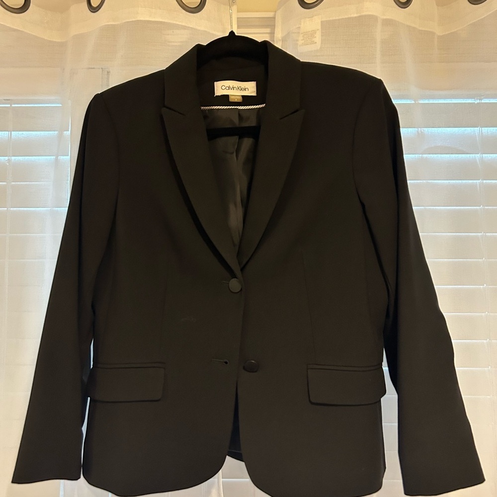 Calvin Klein Women's Black Blazer